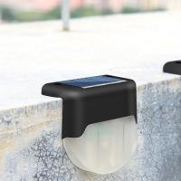 ราคา Vimite 4PCS Led Solar Step Light Outdoor Waterproof Automatic Sensor Garden Light Stair Light Wall Lamp for House Patio Pathway Yard Christmas Decoration Landscape Lighting (11311260372)