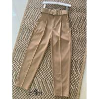 ราคา กางเกงเอวสูงทรงZARA แถมเข็มขัด มีไซค์ เลื่อนดูสินค้าจริงก่อนค่ะ (15471366933)