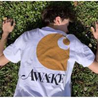 ราคา เสื้อยืดแขนสั้นพิมพ์ลาย Carhartt Wip Away Kaos (19184402742)