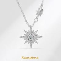 ราคา Kemstone สร้อยคอโซ่พร้อมจี้คริสตัลลายพระอาทิตย์สำหรับผู้หญิงเครื่องประดับ (13349194014)