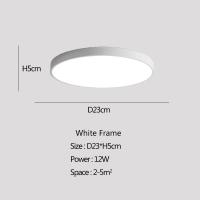 ราคา โคมไฟติดเพดาน Led กลม OSABO สำหรับโคมไฟห้องนอนไฟห้อง Led บางพิเศษโคมไฟไฟติดเพดานสำหรับห้องนั่งเล่นห้องครัว (20647832258)