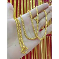 ราคา สร้อยคอทองไมครอน ทองชุบ (14685607924)