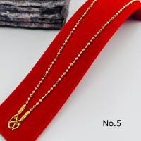 ราคา สร้อยคอ2กษัตริย์ หนัก2สลึง ชุบทอง 24K เลือกแบบสวยๆได้เลย (21021202310)