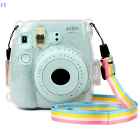 ราคา FT Fujifilm Instax Mini 8 8 9ฟิล์มสำเร็จรูปกล้องใสเคสกระเป๋าปลอก (20820160177)