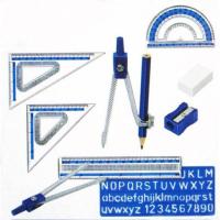 ราคา STAEDTLER ชุดเรขาคณิต 10 ชิ้น พร้อมกล่องเหล็ก วงเวียน กบเหลา ยางลบ ดินสอ ไม้บรรทัด วัดมุม เพลท รุ่น 557 10 (911766787)
