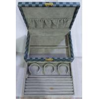 ราคา กล่องใส่เครื่องประดับ1 ชั้น ขนาดใหญ่ ขนาด 8 x 11 x 2นิ้วใส่สร้อยคอ (20293346262)