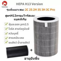 ราคา มี RFID เข้ากันได้ Xiaomi Mi Air Purifier Filter ไส้กรองอากาศ รุ่น 2S 2C 2H Pro 3C 3H 4lite ใส้กรอง ไส้กรองอากาศ ไส้กรองเครื่องฟอกอากาศ (16598517676)