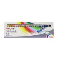 ราคา Pentel สีชอล์คผสมเทียน รุ่น PHN จำนวน 12 50 สี (10781774498)