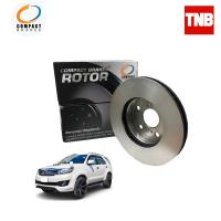 ราคา Compact Brakes จานเบรค จานดิสเบรคหน้า Toyota Fortuner โตโยต้า ฟอร์จูนเนอร์ ปี 2008 2014 จานขนาด 297 และ จานขนาด 319 (12732970663)
