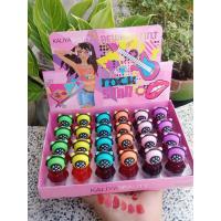 ราคา พร้อมส่ง Liptint ลิปติ้นมายเมดำ คิตตี้ ขายส่ง ยกถาด24แท่ง สีสวย ติดทน กันน้ำ ไม่ติดแมส (21055517458)