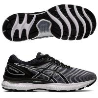 ราคา Asics ใหม่ N22มาราธอน GEL NIMBUS รองเท้าวิ่งแบบมืออาชีพผู้ชายนักรบดำแพลทินัม (19252916935)