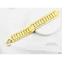 ราคา ManeeNopparut มณีณพรัช เลสข้อมือ นน 5บาท งานหุ้มทองคำแท้5ไม รุ่น BG00025 (17754229361)