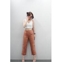 ราคา กางเกงลินินรุ่น 8 ส่วนเดป เอวสูงขอบในตัว ทรงเดฟนิดๆ แต่งซิปด้านข้าง มีกระเป๋า 2 ข้าง ผ้าลินินแท้เนื้อดี ทอละเอียด นิ่ม มีน้ำหนัก (20859568787)