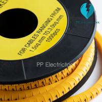 ราคา วายมาร์คเกอร์ เคเบิ้ลมาร์คเกอร์ Cable Markers EC 0 ตัวเลข 0123456789 1000ชิ้น (17016628075)