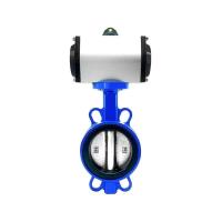 ราคา วาล์วผีเสื้อ วาล์ว หัวขับลม นิวเมติก Butterfly Valve เหล็กหล่อเหนียว D671X (20546120319)
