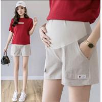 ราคา กางเกงคนท้อง PS07 กางเกงขาสั้นคนท้อง ผ้ายืด ร่องเล็ก ชุดคลุมท้อง กางเกงสำหรับคนท้อง มีสายปรับเอวได้ มีกระเป๋าข้าง ชุดคลุมท้องสวยๆ (3571708886)