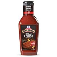 ราคา McCormick Grill Mates 500 กรัม BBQ BROWN SUGAR SMOKEHOUSE CHILLI PEPPER ซอสบาร์บีคิว (12667564413)