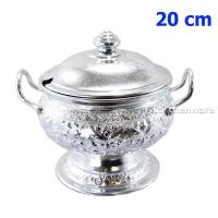 ราคา โถข้าวลายไทยตราผึ้ง 20 ซ ม (12756562358)