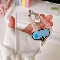 ราคา Card Holder Photo Holder Transparent Card Holder Credit ID Card Holder Cute Card Holder Wrist Coil Keychain Wrist Coil (20213541813)