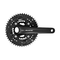 ราคา ขาจาน เสือภูเขา SHIMANO ALIVIO FC T4060 TWO PIECE CRANKSET Trekking 3x9 speed (16927800403)