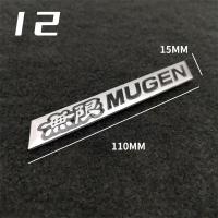 ราคา Mugen ป้ายโลหะดัดแปลงสติกเกอร์ติดท้ายรถยนต์สำหรับ Honda โลโก้ตัวเครื่องยนต์3D (14838341885)