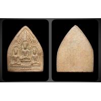 ราคา พระตรีกาย หรือ พระสามพี่น้อง เนื้อดินเผา พระเก่าเนื้อแกร่งๆ สวยงามสมบูรณ์ บรรยายด้วยภาพ 出塔 出土佛牌区 帕古 PHRA TRI GUY (18270778475)