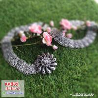 ราคา KKB เข็มขัดสีเงินรมดำ เข็ดขัดไทย เข็มขัดผู้หญิง เข็มขัดชุดไทย เครื่องประดับ เข็มขัดนางรำ การแสดง เข็มขัดโรเดียม เข็มขัดโบราณ (12877775987)