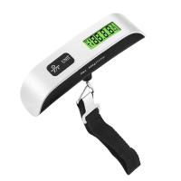 ราคา LCD Digital Hanging Scale Luggage Suitcase Baggage Weight Scales with Belt for Electronic Weight Tool 50Kg 110Lb (19267334573)