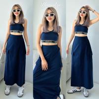 ราคา เซทเสื้อกล้ามทรงสปอร์ตบรา ไม่มีฟองน้ำนะคะ แต่งขอบยาง Gucci ดูดีสุดๆเทออ มาพร้อมกับกระโปรงทรงเอ (19928715000)