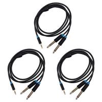 ราคา COD จัดส่งฟรี Vention แจ็ค3 5มม ถึง6 35สายสัญญาณเสียงอะแดปเตอร์สำหรับเครื่องขยายเสียงลำโพงชุบทอง6 5มม 3 5แจ็คสายเคเบิลแยกเสียง (18299494918)