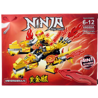 ราคา LY นินจาโก มังกร ตัวต่อ สามารถรวมได้ 4 รุ่น 6 ปีขึ้นไป รุ่นทอง มังกรนินจาโก ninjago dragon ชุดตัวต่อ (21225737961)