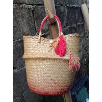 ราคา กระเป๋าสานกระจูดทรงก้นกลม ขนาดก้น8นิ้วสูง12นิ้ว พับกลาง สีธรรมชาติสายธรรมชาติเคลือบด้านก้นย้อม4สีส่งพร้อมพู่ตกแต่ง (12813258515)