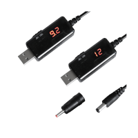 ราคา USB DC 5V to 9V 12V Power Cable for Route Charge WIFI Adapter Wire USB Boost Module Converter Via Powerbank USB (20447047856)