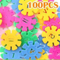 ราคา INEX2SHOP 100 ชิ้น บล๊อกตัวต่อ รูปเกล็ดหิมะ ของเล่นเสริมพัฒนาการ พัฒนาทักษะเด็ก ของเล่นตัวต่อเกล็ดหิมะหลากสี (10387618909)