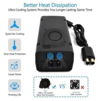 ราคา Ready Stock COD สำหรับ Xbox 360อะแดปเตอร์ AC ขนาดบาง Power Supply แหล่งจ่ายไฟ135W เครื่องชาร์จอุปกรณ์สายไฟสำหรับ Xbox 360 Slim คอนโซล100 120V Black US Plug (7115054573)