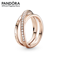 ราคา Pandora โลโก้ Pandora Rose Ring ล้าง Cubic Zirconia (18440855487)
