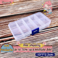 ราคา Cozyroom กล่องพลาสติกใสขนาด10 15 24ช่องใส่เครื่องประดับกล่องพลาสติกแบบถอดออกได้กล่องเก็บเครื่องมือตกแต่งเล็บ (20825921126)