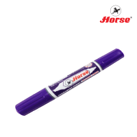 ราคา HORSE ตราม้า ปากกาเคมี 2หัว 1 สี TWIN PEN มี 12สี ให้เลือก จำนวน 1 ด้าม (3039554345)