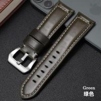 ราคา สายนาฬิกาหนังวัวแท้22มม ขนาด18 20 22 24 26มม สำหรับ Samsung Galaxy Watch 42มม Active 40 44มม สายหนังแท้22มม สำหรับ Samsung Gear S3 Galaxy Watch 46มม Samsung Watch 3 46มม (10005203023)