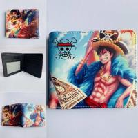 ราคา ONE PIECES ผู้ชายผู้หญิงกระเป๋าสตางค์ Bifold ชอปเปอร์ลูฟี่กระเป๋าเงินใส่เหรียญทรงสั้นการ์ตูนอะนิเมะกระเป๋าเก็บบัตรหนัง PU พิมพ์ (13810321450)