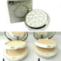 ราคา แป้ง 2 ชั้น ยาฟู Yafu1113 ตลับหรูด้วยดอกไม้สีเงิน ขาวมุก (5611820154)
