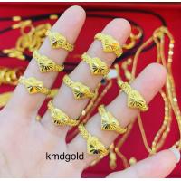 ราคา KMDGold แหวนทอง1สลึงลายถักเปียโบว์ หัวใจ ทองแท้มาตรฐานเยาวราช (17353862276)