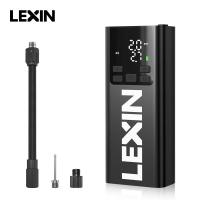 ราคา 2022 Lexin P5ปั๊มลมอัจฉริยะ5000MAh สำหรับยางรถมอเตอร์ไซค์ Inflator รถจักรยานเรือพร้อม LED ดิจิตอลและแรงดันเงินเฟ้อ (19919237855)