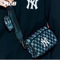 ราคา MLB Monogram Cross Bag NEW YORK YANKEES Women Bags Top Handle Bags Cross Body Shoulder Bags (20400479482)