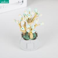 ราคา AD ready Stock Compatible For Lego Building Blocks Bouquet Diy Small Particles Mini Flower Potted Model Romantic Table Ornaments1 cod fast (15922052126)