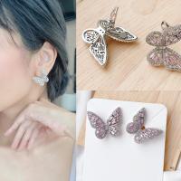 ราคา เจาะ หนีบ ต่างหูหนีบ แนวเพชรcz ติดหู เพชรยาว ใส่ออกงาน ต่างหูหนีบเจ้าสาว งานเพชรสวย ไม่ได้เจาะหู (19597664638)