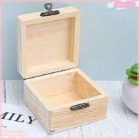 ราคา Moneline กล่องเก็บไม้ทรงสี่เหลี่ยมผืนผ้ากล่องไม้โบราณกล่องบรรจุภัณฑ์ของขวัญทำจากไม้กล่องพับได้หลากสีสร้อยคอรูปวงแหวนเครื่องประดับ (19982952701)
