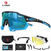 ราคา X TIGER แว่นตาปั่นจักรยานกีฬา Polarized ผู้ชายแว่นกันแดดเปลี่ยนสีได้จักรยานเสือภูเขาแว่นตาผู้หญิงจักรยานปั่นบนถนนแว่นตา 5เลนส์ (9026485108)