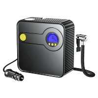 ราคา ROCK Portable Car Air Pump Black ที่เติมลมสำหรับยางรถยนต์แบบพกพา ที่เติมลมยางรถยนต์ ขนาดกะทัดรัด ใช้งานง่าย (6506058714)