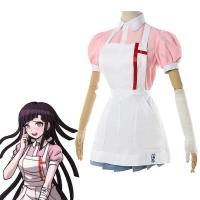 ราคา อะนิเมะเกี่ยวกับกระสุนปืนแตกคอสเพลย์ Mikan Tsumiki เสื้อคอสตูมชุดกระโปรงชุดแม่บ้านฮาโลวีน Party เสื้อผ้าคอสเพลย์ (8126385940)